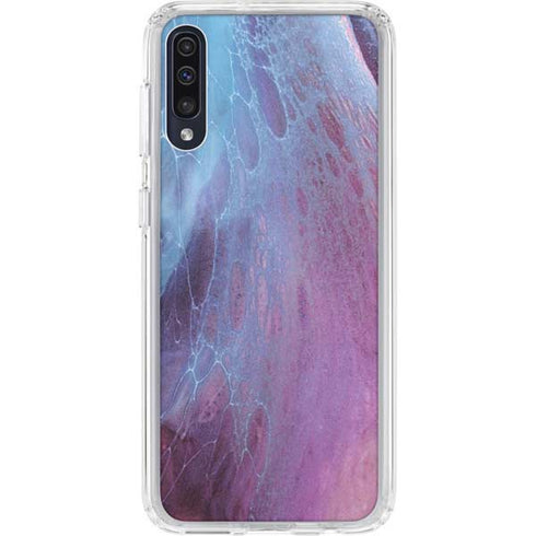 Space Marble Galaxy A50 Clear Case